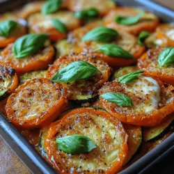 Baked Zucchini Tomato Gratin is a culinary masterpiece that encapsulates the essence of Mediterranean cooking. This dish is a vibrant celebration of fresh, seasonal ingredients, making it an ideal choice for those seeking a healthy yet comforting meal option. The combination of tender zucchini and juicy tomatoes, layered harmoniously and baked to perfection, results in a gratin that is not only visually appealing but also tantalizing to the taste buds.