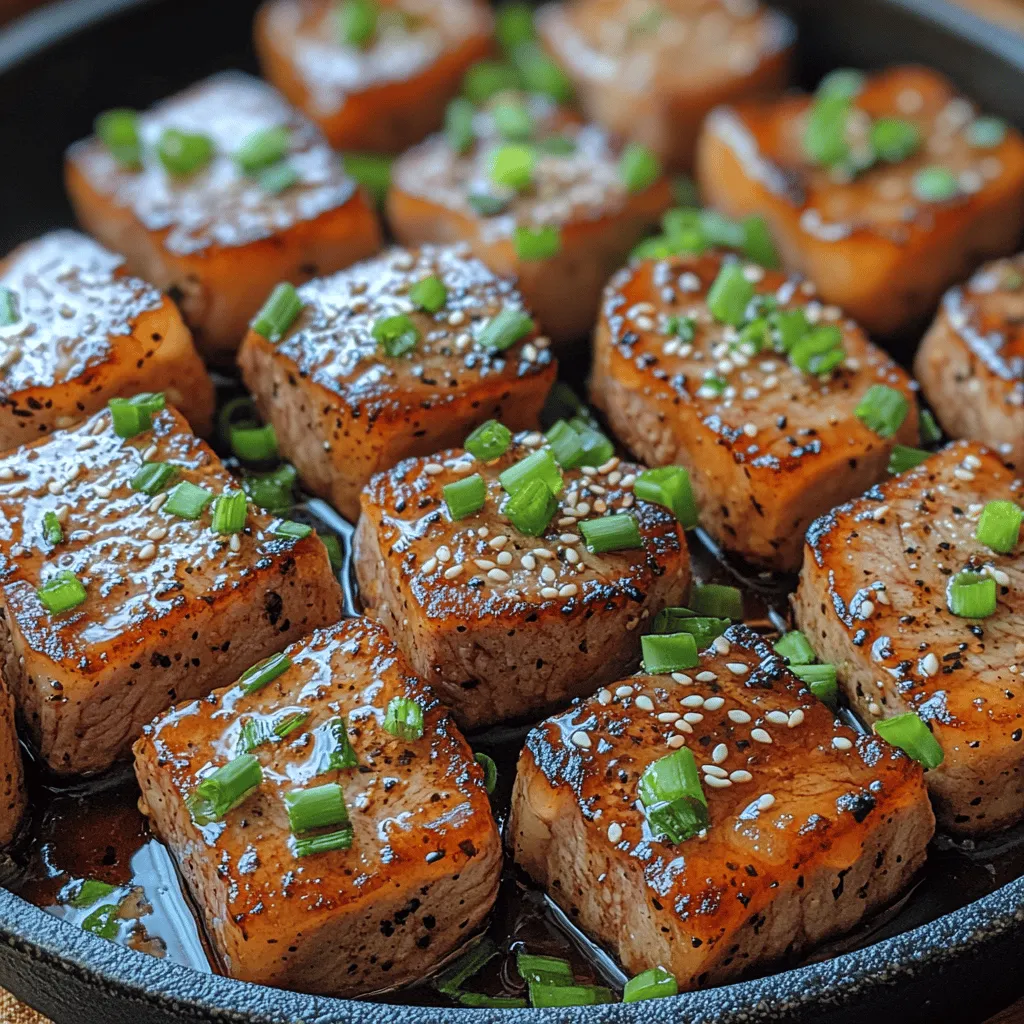 If you're on the lookout for a dish that offers a perfect harmony of flavors while being incredibly easy to prepare, look no further than Sweet & Savory Honey Garlic Steak Bites. This delightful recipe marries the rich, savory notes of sirloin steak with the sweetness of honey and the aromatic punch of garlic, creating a dish that is irresistible to both steak aficionados and casual diners alike. Whether you're hosting a casual dinner, throwing a lively gathering, or simply treating yourself to something special, these steak bites are versatile enough to fit any occasion.