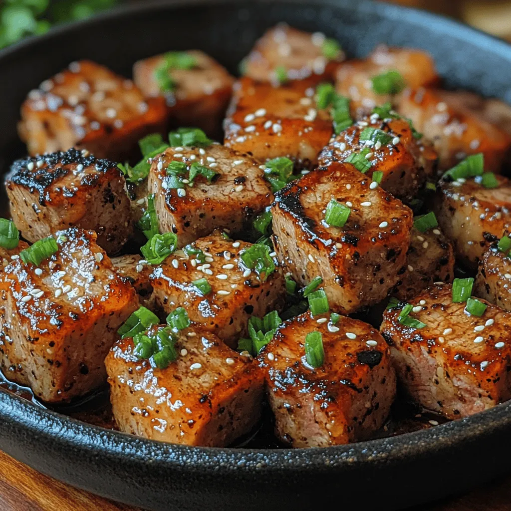 If you're on the lookout for a dish that offers a perfect harmony of flavors while being incredibly easy to prepare, look no further than Sweet & Savory Honey Garlic Steak Bites. This delightful recipe marries the rich, savory notes of sirloin steak with the sweetness of honey and the aromatic punch of garlic, creating a dish that is irresistible to both steak aficionados and casual diners alike. Whether you're hosting a casual dinner, throwing a lively gathering, or simply treating yourself to something special, these steak bites are versatile enough to fit any occasion.