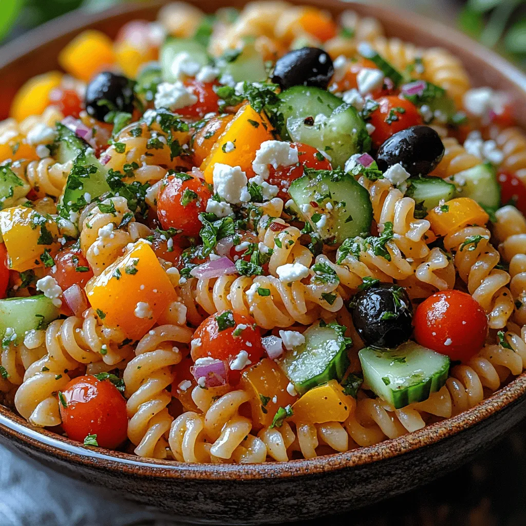 Pasta salads are a culinary delight that truly embodies versatility and flavor, making them a favorite for a plethora of occasions. Whether you're planning a summer picnic, hosting a family gathering, or simply seeking a quick and satisfying meal, pasta salad is often the perfect solution. This article introduces you to the "Refreshing Italian Escape," a vibrant pasta salad that captures the essence of Mediterranean cuisine with its fresh ingredients and lively flavors. The combination of colorful vegetables, hearty pasta, and zesty dressing creates a dish that not only looks beautiful but also tantalizes the taste buds.