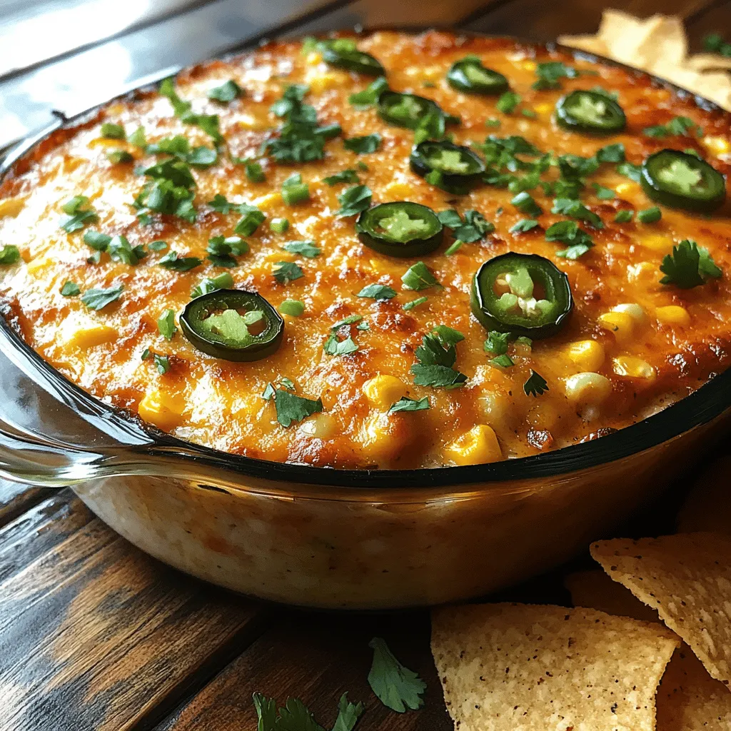 The foundation of any great recipe lies in its ingredients. For the Spicy Roasted Corn & Jalapeño Bliss Dip, each component plays a vital role in achieving that perfect balance of flavor and texture. Here, we delve into the unique components that make this dip a standout.