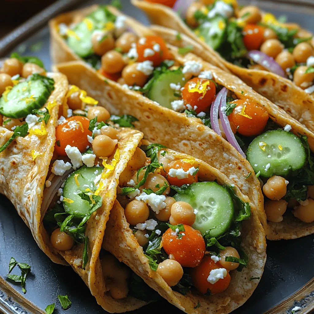 To create the perfect Zesty Garlic Lemon Chickpea Wraps, it’s essential to understand the core components that contribute to this dish's vibrant flavor and nutritional profile. Each ingredient plays a crucial role, not only in taste but also in delivering health benefits.