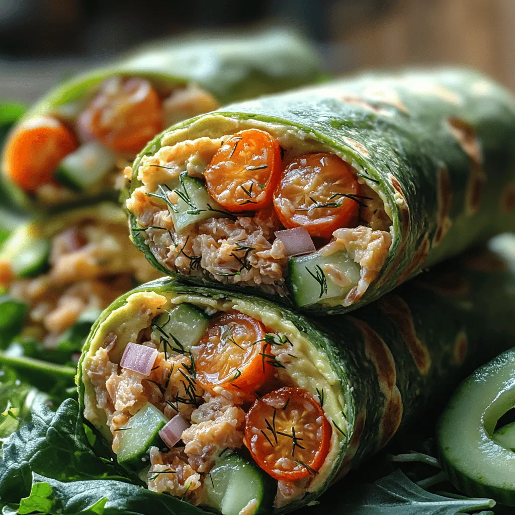 In the quest for quick and nutritious meal options, Avocado Tuna Salad Wraps stand out as a delightful choice that perfectly balances flavor and health benefits. This recipe is not only a feast for the palate but also a powerhouse of nutrients, making it an ideal option for a satisfying lunch or a light dinner. Combining the richness of avocado with the protein-packed goodness of tuna, these wraps are versatile enough to cater to various dietary preferences while being simple to prepare.