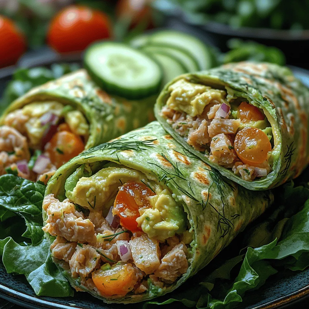In the quest for quick and nutritious meal options, Avocado Tuna Salad Wraps stand out as a delightful choice that perfectly balances flavor and health benefits. This recipe is not only a feast for the palate but also a powerhouse of nutrients, making it an ideal option for a satisfying lunch or a light dinner. Combining the richness of avocado with the protein-packed goodness of tuna, these wraps are versatile enough to cater to various dietary preferences while being simple to prepare.
