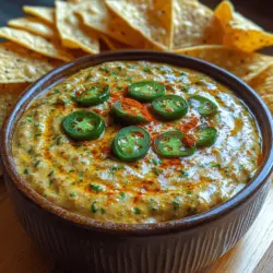 To create a Spicy & Creamy Jalapeño Delight that tantalizes the taste buds, understanding the role of each ingredient is crucial. Here’s a breakdown of what makes this dip so special: