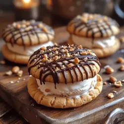 Ice cream sandwiches have long been a cherished treat, evoking nostalgic memories of summer days spent with friends and family. This delightful dessert combines two worlds: the satisfying crunch of cookies and the creamy, cold goodness of ice cream. While traditional ice cream sandwiches often feature classic chocolate or vanilla cookies, we’re taking this beloved treat to the next level with our Peanut Butter Bliss Ice Cream Sandwiches.