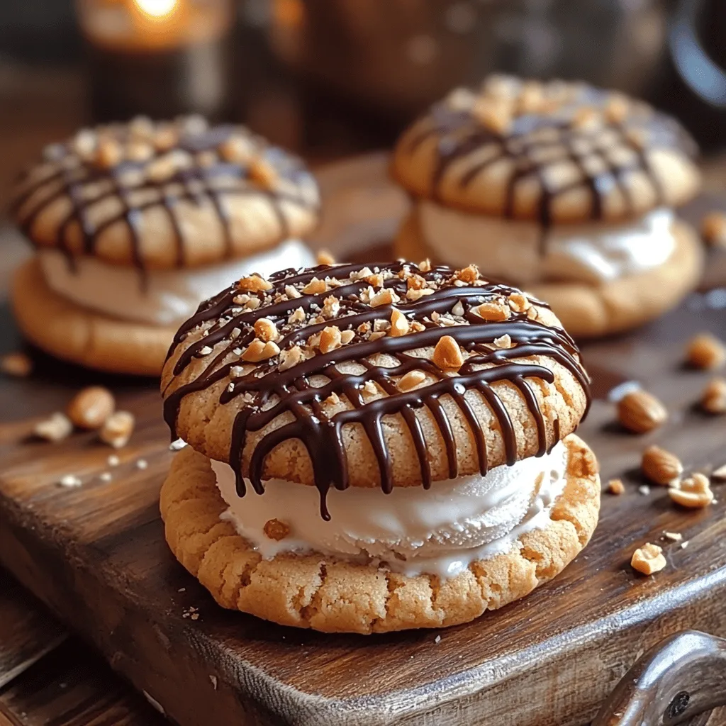 Ice cream sandwiches have long been a cherished treat, evoking nostalgic memories of summer days spent with friends and family. This delightful dessert combines two worlds: the satisfying crunch of cookies and the creamy, cold goodness of ice cream. While traditional ice cream sandwiches often feature classic chocolate or vanilla cookies, we’re taking this beloved treat to the next level with our Peanut Butter Bliss Ice Cream Sandwiches.