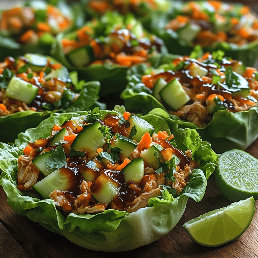To create the perfect Smoky BBQ Chicken Lettuce Cups, it's essential to understand the role of each ingredient. This dish primarily features chicken as the star protein, complemented by a variety of vegetables and flavorful seasonings. Let’s break down the core ingredients to understand how they contribute to the overall harmony of this dish.