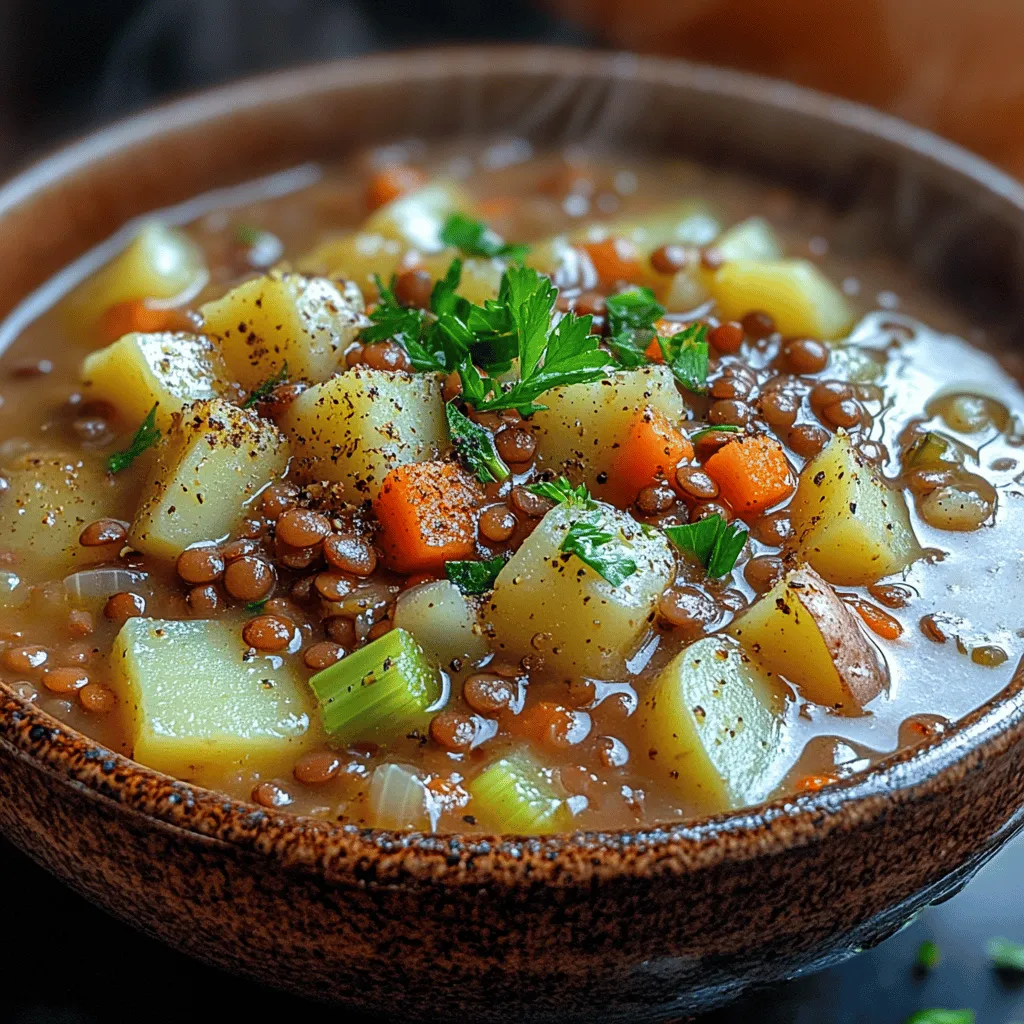 As the temperatures drop and the days grow shorter, our cravings often shift towards heartwarming, comforting meals that not only nourish but also provide a sense of warmth and satisfaction. Enter the Luscious Lentil & Potato Warm-Up—a soul-soothing soup that combines the wholesome goodness of lentils and potatoes, creating a dish that is both delicious and nutritious. This recipe highlights the benefits of using these humble ingredients, offering a perfect blend of flavors and textures that can elevate any chilly day.