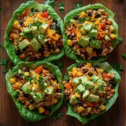 To create the perfect Spicy Southwest Chicken Lettuce Wraps, it's essential to understand the ingredients that contribute to both flavor and nutrition. Each component plays a crucial role in the overall taste and health benefits of the dish.
