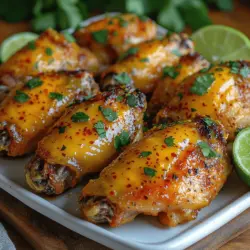 Are you ready to elevate your chicken wing game to the next level? Introducing Spicy Mango Drizzle Wings, a tantalizing combination of sweet and spicy that will leave your taste buds dancing with delight. This dish is not just another variation of the popular chicken wings; it’s a culinary experience that brings together the luscious sweetness of ripe mangoes and the kick of spicy peppers. Perfect as an appetizer for your next gathering or as a main dish that will impress family and friends, these wings are sure to become a favorite.