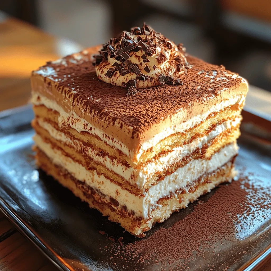 To achieve the perfect tiramisu layer cake, it is essential to understand the importance of each ingredient, starting with the cake layers. The choice of flour is crucial; a cake flour blend will yield a tender crumb, while all-purpose flour can create a denser texture. For the best results, opt for a quality cake flour that is finely milled, allowing for a delicate cake that soaks up the coffee flavor without becoming soggy.