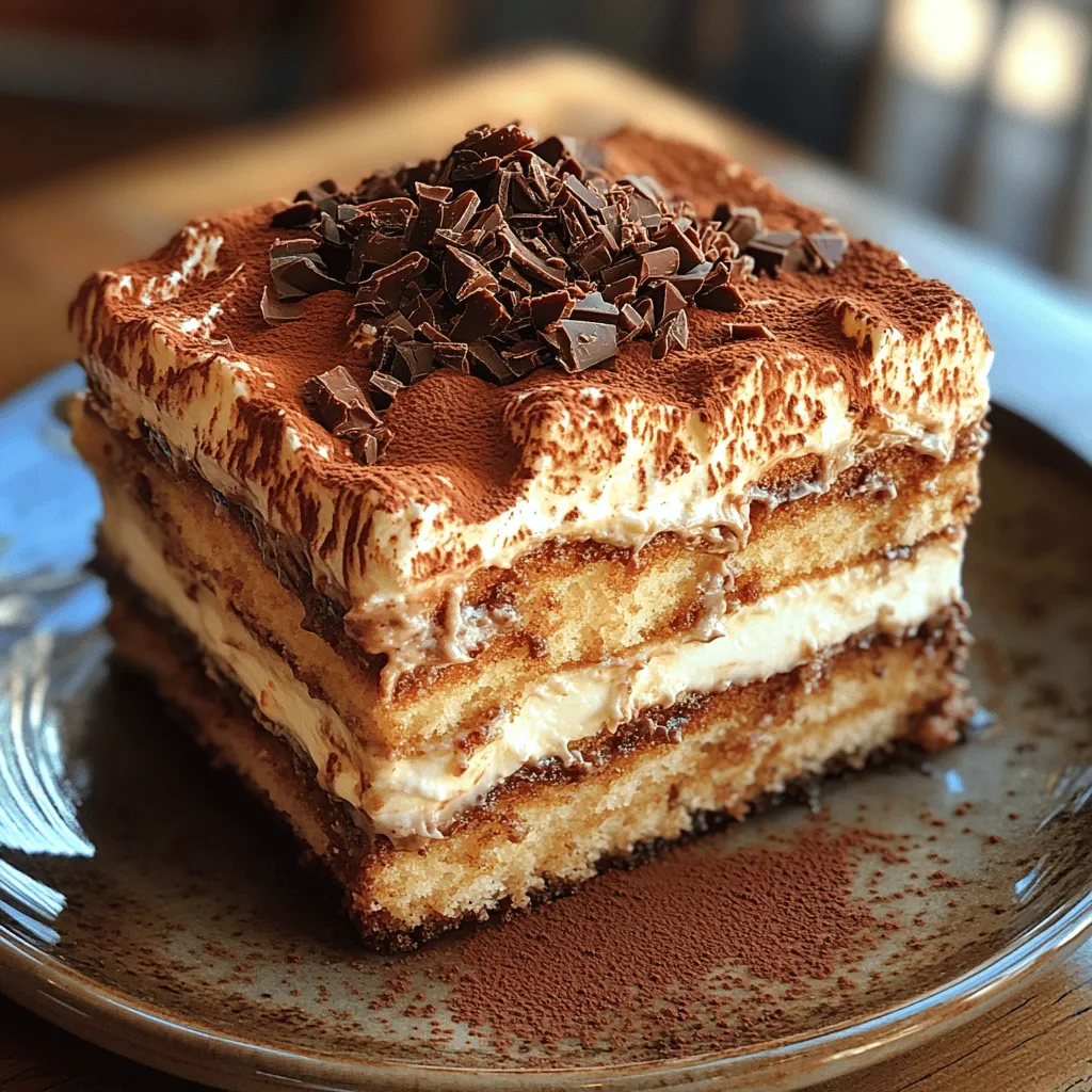 To achieve the perfect tiramisu layer cake, it is essential to understand the importance of each ingredient, starting with the cake layers. The choice of flour is crucial; a cake flour blend will yield a tender crumb, while all-purpose flour can create a denser texture. For the best results, opt for a quality cake flour that is finely milled, allowing for a delicate cake that soaks up the coffee flavor without becoming soggy.