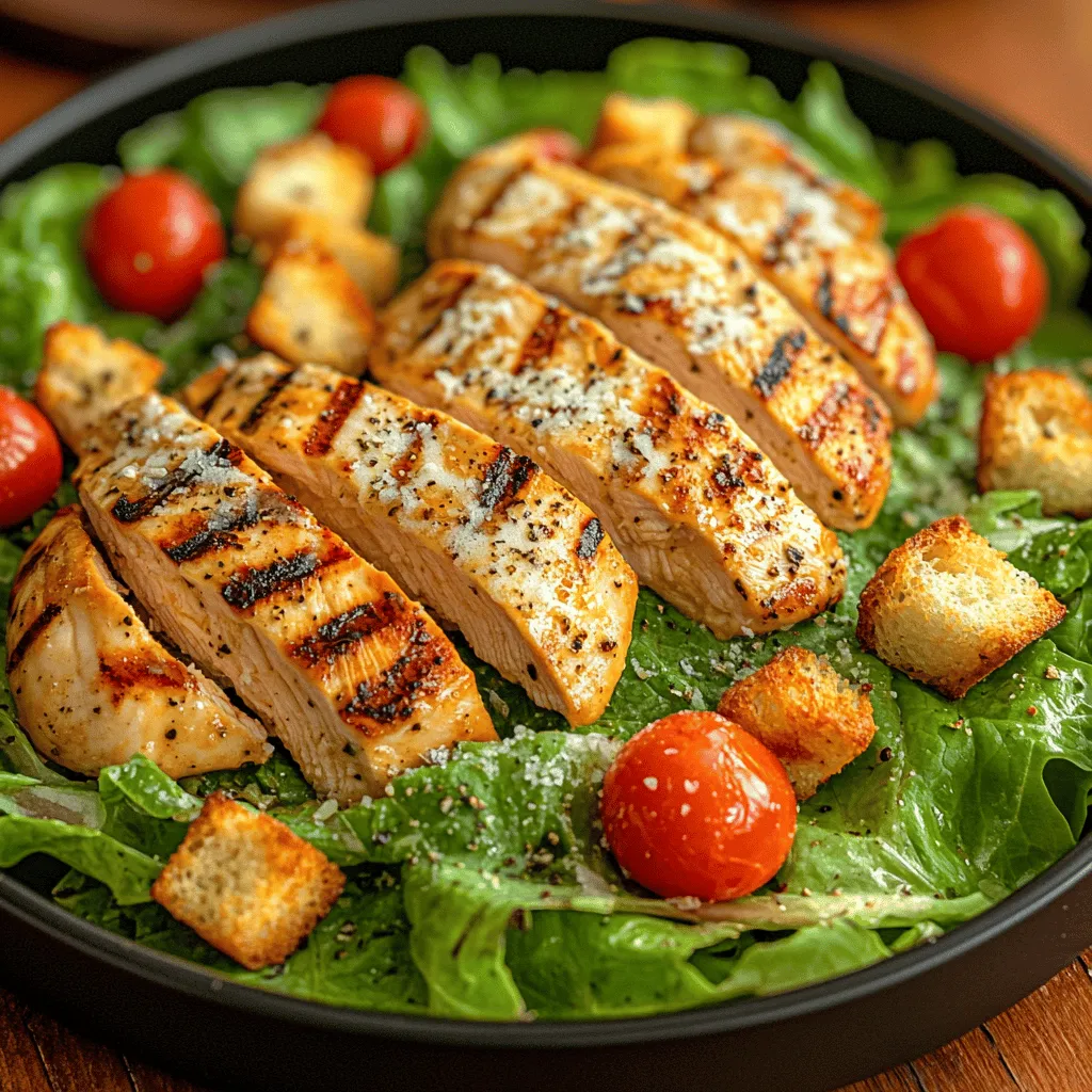 In the world of salads, few dishes can match the enduring popularity of the classic Caesar salad. However, with a simple yet delicious twist, we can elevate this traditional favorite to new heights. Enter the Grilled Chicken Caesar Salad with a Twist—a vibrant, flavorful dish that combines the timeless elements of the Caesar salad with the smoky allure of grilled chicken and an array of fresh toppings. This recipe is not just a meal; it's an experience that caters to your taste buds while providing a nutritious option for any occasion.