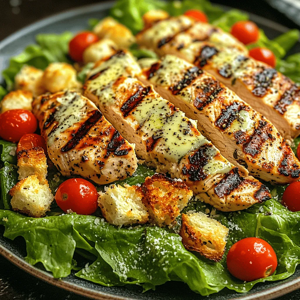 In the world of salads, few dishes can match the enduring popularity of the classic Caesar salad. However, with a simple yet delicious twist, we can elevate this traditional favorite to new heights. Enter the Grilled Chicken Caesar Salad with a Twist—a vibrant, flavorful dish that combines the timeless elements of the Caesar salad with the smoky allure of grilled chicken and an array of fresh toppings. This recipe is not just a meal; it's an experience that caters to your taste buds while providing a nutritious option for any occasion.