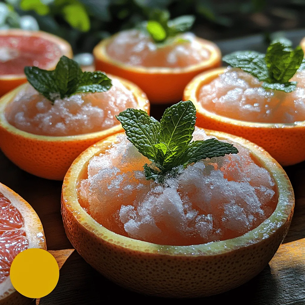As the sun blazes overhead and the temperatures rise, nothing beats the allure of a refreshing dessert to cool you down. Enter the Frozen Grapefruit Sparkle Cups, a delightful concoction that brings together the vibrant flavors of grapefruit with a bubbly twist. This unique treat is not just a feast for the eyes; it tantalizes the taste buds with its perfect balance of sweet and tart notes, creating a refreshing experience that embodies the essence of summer.