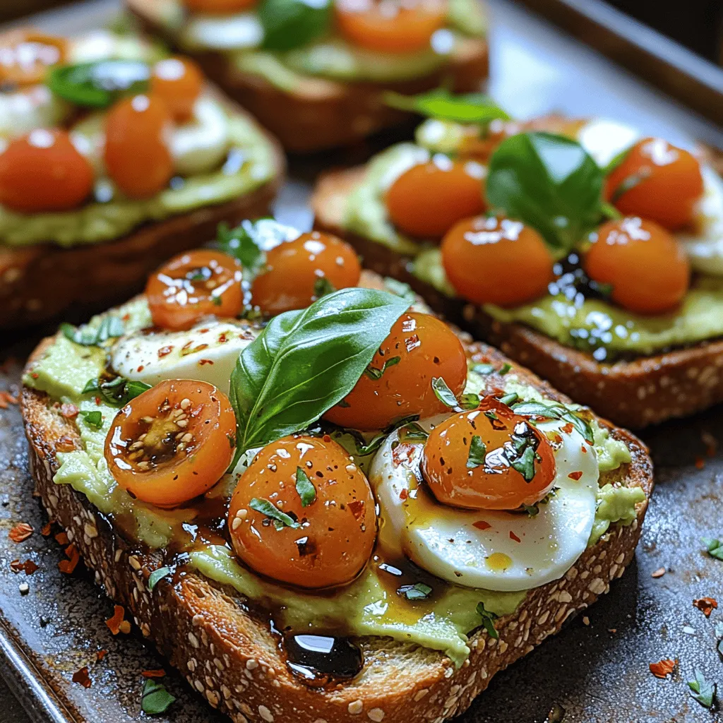 Avocado toast has taken the culinary world by storm, emerging as a beloved staple in contemporary cuisine. This simple yet versatile dish has captivated food enthusiasts across the globe, becoming a canvas for creativity and flavor. Whether enjoyed for breakfast, brunch, or as a light snack, avocado toast offers a perfect combination of taste and nutrition. One delightful variation that stands out in this crowded field is the Caprese avocado toast. By merging the classic Italian Caprese salad ingredients with the creamy goodness of ripe avocado, this recipe not only elevates the traditional toast but also presents a visually striking and healthful option.