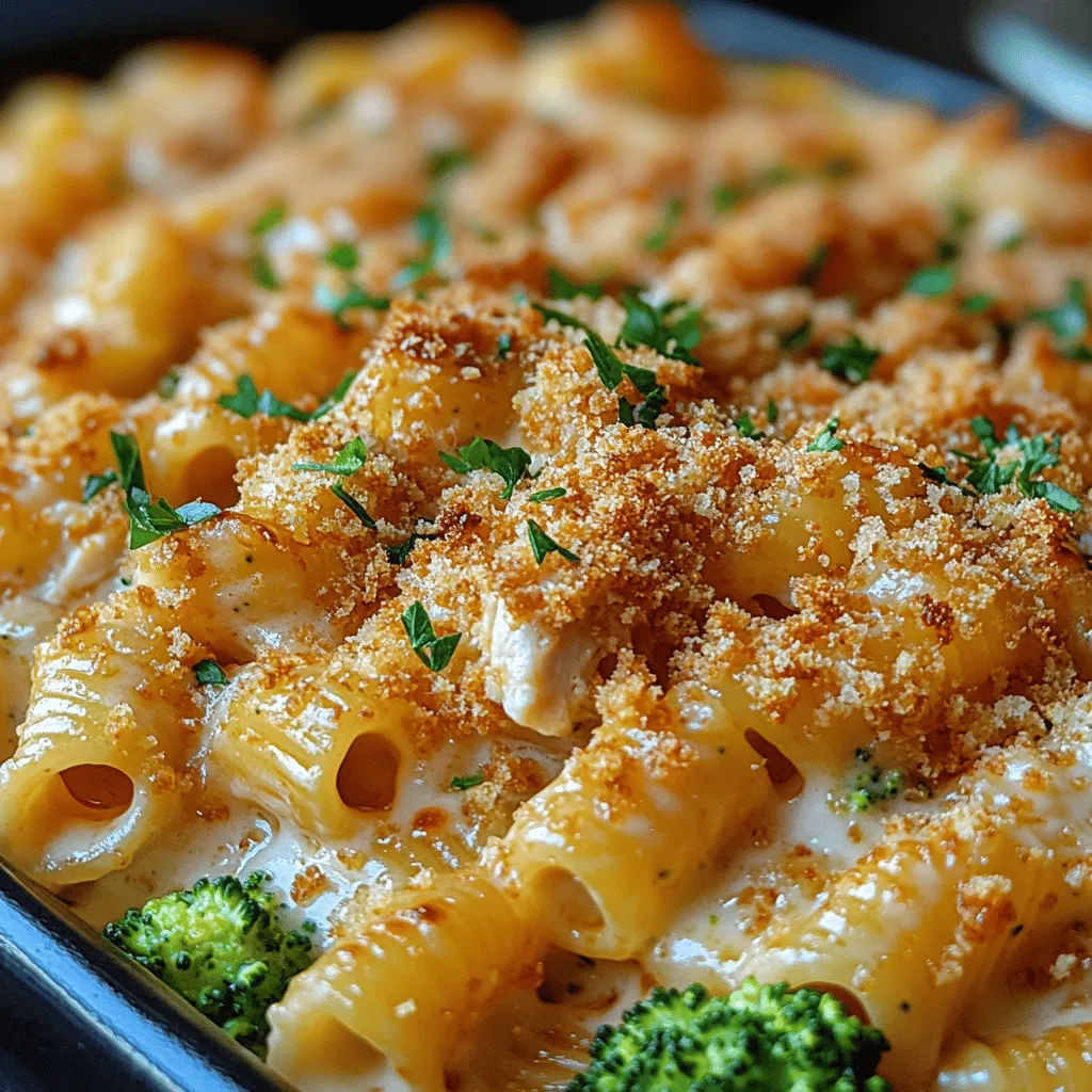 In the realm of comfort food, few dishes can match the heartwarming embrace of a creamy chicken Alfredo casserole. This delightful recipe merges the best elements of home-cooked meals—tender rotini pasta, succulent chicken, and vibrant broccoli—enveloped in a rich and creamy Alfredo sauce, all crowned with a layer of melted cheese. Whether you're hosting a family dinner or a gathering with friends, this creamy comfort chicken Alfredo casserole is a versatile dish that promises to satisfy and impress. Its ease of preparation makes it a favorite among home cooks seeking both flavor and convenience.
