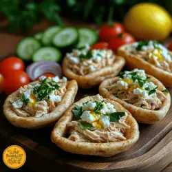 Greek cuisine is renowned for its vibrant flavors, fresh ingredients, and healthy preparations. It has gained immense popularity worldwide, celebrated for its emphasis on wholesome foods that are both delicious and nourishing. Central to this culinary tradition are dishes that embody the Mediterranean lifestyle, focusing on balanced meals that promote health and well-being. One such dish that perfectly represents these ideals is the Mini Greek Chicken Pita Pockets.