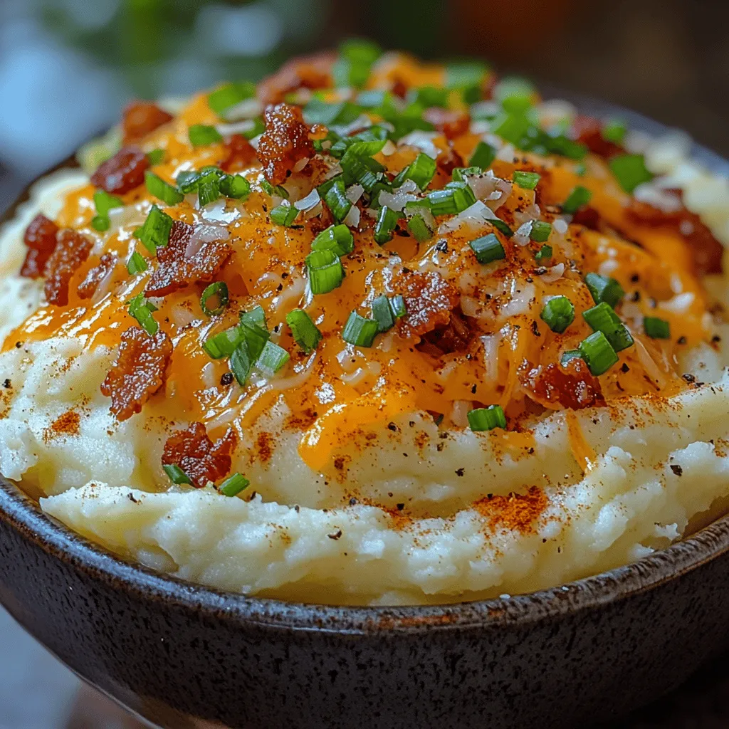 Creating the perfect creamy loaded mashed potatoes starts with selecting the right ingredients. Each component plays a vital role in achieving that luxurious mouthfeel and rich flavor profile. Let’s dive into the key ingredients that make this dish a standout: