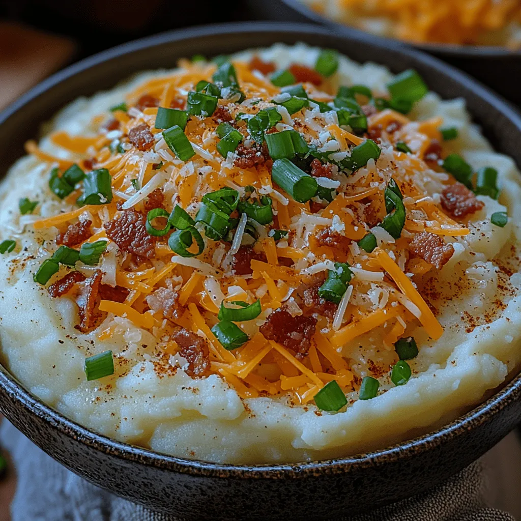 Creating the perfect creamy loaded mashed potatoes starts with selecting the right ingredients. Each component plays a vital role in achieving that luxurious mouthfeel and rich flavor profile. Let’s dive into the key ingredients that make this dish a standout: