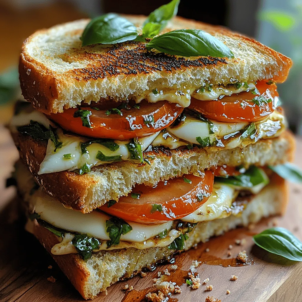 Delve into the vibrant flavors of summer with our Heavenly Tomato Basil Delight Sandwiches. Perfectly combining the freshness of heirloom tomatoes, aromatic basil, and creamy mozzarella, this sandwich is a celebration of simple yet exquisite ingredients. Each bite offers a burst of flavor that transports you to sun-drenched gardens and bustling farmers' markets. Whether you’re enjoying a leisurely lunch or hosting a summer gathering, this recipe is bound to impress. In this article, we will explore the ingredients, the step-by-step process to create these delightful sandwiches, and the culinary significance of each component.