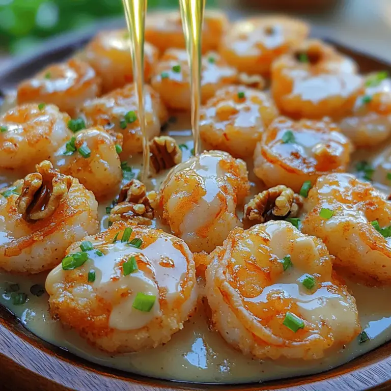 Sweet & Crunchy Honey Walnut Shrimp is a delightful dish that has become a favorite in both Asian cuisine and Western dining. This dish is a perfect blend of flavors, bringing together the sweetness of honey, the crunchiness of walnuts, and the tender juiciness of shrimp. It embodies the essence of comfort food while still being sophisticated enough to impress at dinner parties or casual gatherings.