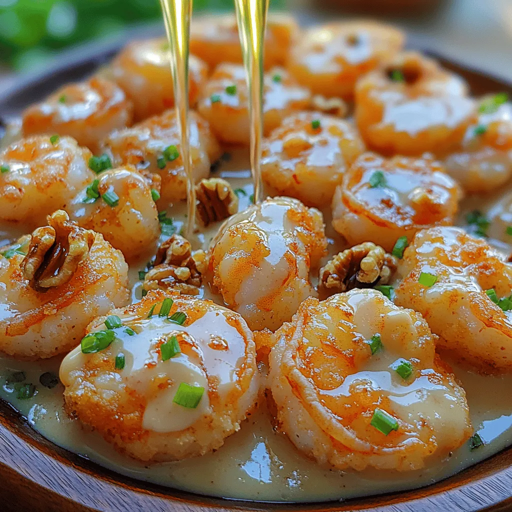 Sweet & Crunchy Honey Walnut Shrimp is a delightful dish that has become a favorite in both Asian cuisine and Western dining. This dish is a perfect blend of flavors, bringing together the sweetness of honey, the crunchiness of walnuts, and the tender juiciness of shrimp. It embodies the essence of comfort food while still being sophisticated enough to impress at dinner parties or casual gatherings.
