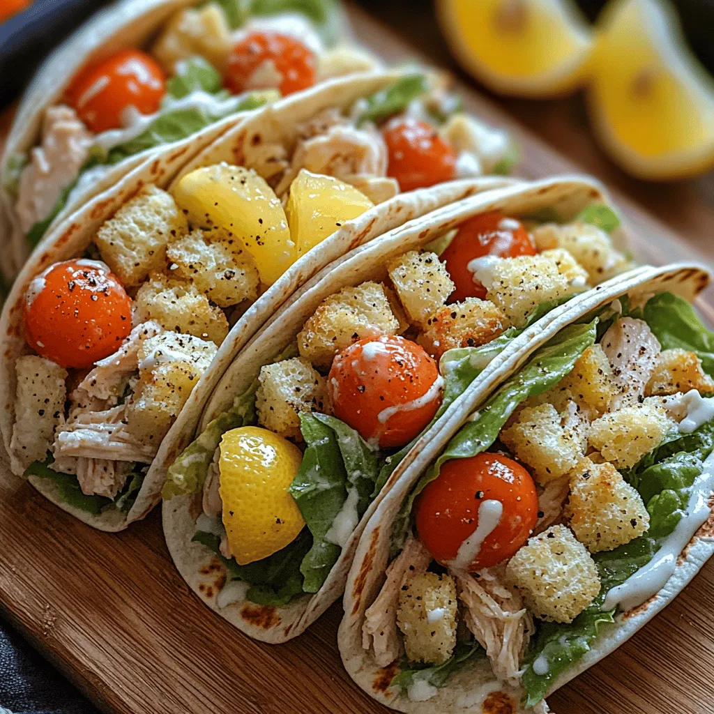 When it comes to quick, nutritious meals, Chicken Caesar Salad Wraps stand out as a top contender. These wraps combine the classic flavors of a beloved salad with the convenience of a handheld meal, making them perfect for busy lunches, picnics, or light dinners. The appeal of Chicken Caesar Salad Wraps lies not just in their delicious taste, but also in their fresh ingredients and versatility. Whether you're looking to satisfy your cravings or fuel your body with a balanced meal, these wraps deliver a delightful combination of protein, crisp vegetables, and healthy fats.