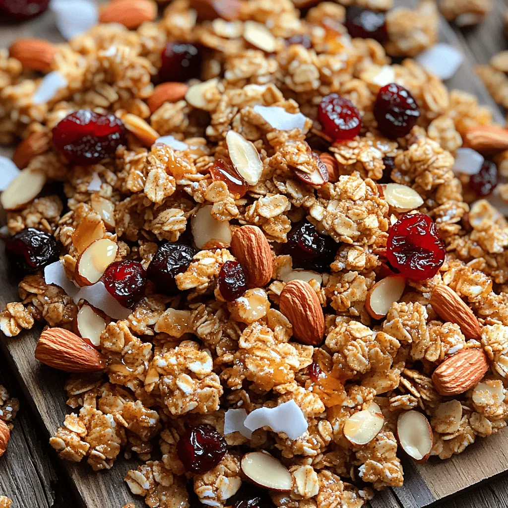 There's something undeniably delightful about the simple pleasure of homemade granola. Picture this: warm, crunchy clusters that fill your kitchen with the intoxicating aroma of maple and cinnamon—a treat that tantalizes your taste buds and nourishes your body. This article dives into the world of Maple Cinnamon Granola Clusters, a wholesome recipe that marries rich flavors with a satisfying crunch. Whether you’re looking to elevate your breakfast bowl or seeking a nutritious snack, these granola clusters are sure to become a staple in your kitchen.