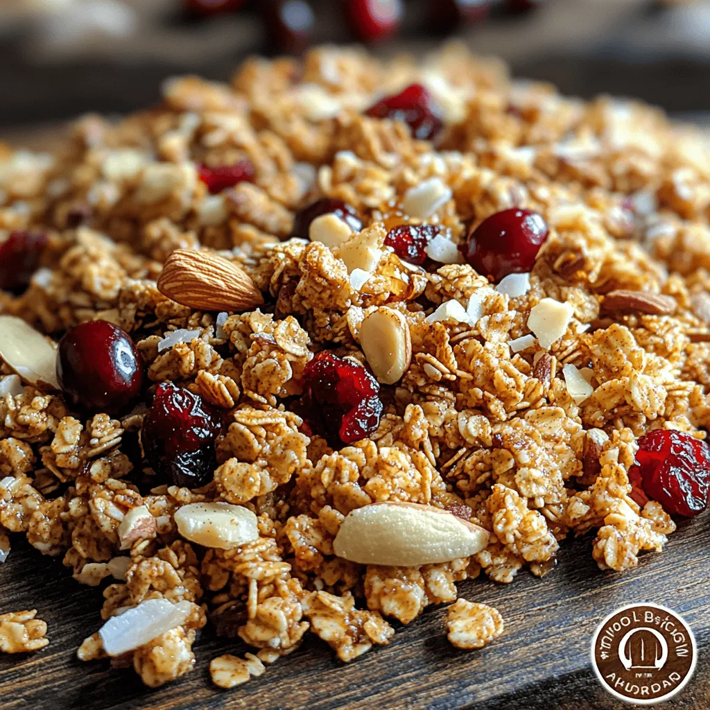 There's something undeniably delightful about the simple pleasure of homemade granola. Picture this: warm, crunchy clusters that fill your kitchen with the intoxicating aroma of maple and cinnamon—a treat that tantalizes your taste buds and nourishes your body. This article dives into the world of Maple Cinnamon Granola Clusters, a wholesome recipe that marries rich flavors with a satisfying crunch. Whether you’re looking to elevate your breakfast bowl or seeking a nutritious snack, these granola clusters are sure to become a staple in your kitchen.