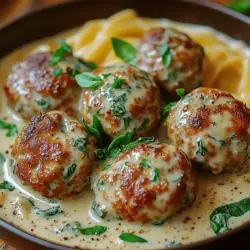 Are you looking for a dish that is not only delicious but also healthy and easy to prepare? Look no further than Creamy Spinach Turkey Meatballs! This heartwarming dish combines the savory flavors of ground turkey and the nutritious benefits of spinach, resulting in a meal that satisfies both your taste buds and your health goals. Whether you're cooking for your family or meal prepping for the week ahead, these meatballs are a fantastic choice.