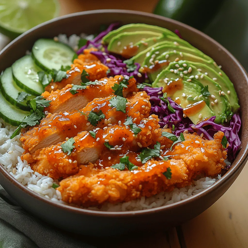 If you're on the hunt for a dish that tantalizes the taste buds with a captivating blend of spicy and sweet, look no further than the Spicy & Sweet Bang Bang Chicken Bowl. This delightful meal brings together the rich flavors of marinated chicken, a creamy and zesty sauce, and a variety of fresh vegetables, creating a bowl that not only satisfies hunger but also provides a feast for the senses. The harmonious fusion of textures and tastes makes this dish enjoyable for anyone seeking a balanced and nourishing meal.