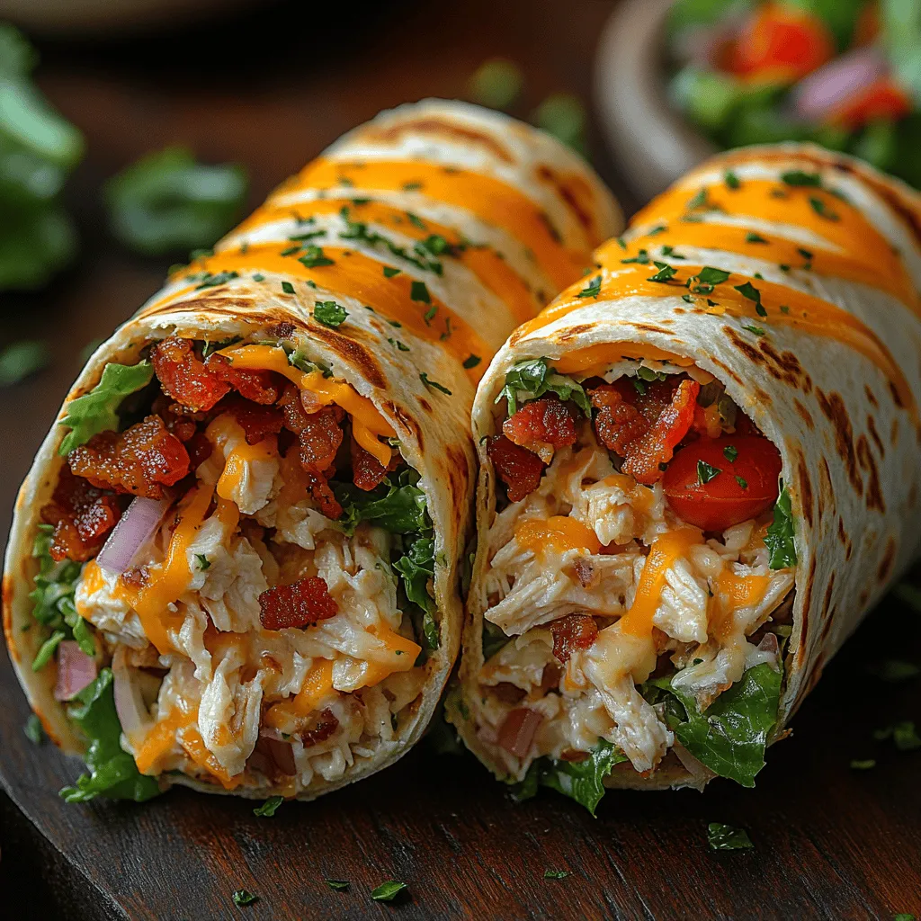 Wraps have become a staple in the world of quick meals, offering a delightful blend of flavors and a satisfying way to incorporate various ingredients into a single dish. Their popularity stems from their versatility, making them an ideal choice for anyone looking for a convenient meal that doesn’t compromise on taste or nutrition. Among the wide array of wrap recipes available, the Crispy Chicken Bacon Ranch Wrap stands out as a perfect marriage of flavors and textures. This wrap brings together succulent chicken, crispy bacon, and the creamy zing of ranch dressing, all enveloped in a soft tortilla.