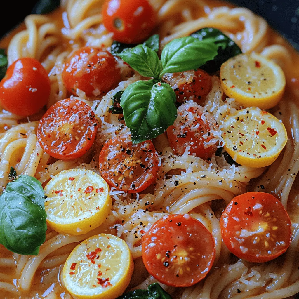 In today's fast-paced world, one-pot meals have become a lifesaver for busy individuals and families alike. They offer the perfect solution for those who want to whip up a delicious, home-cooked meal without spending hours in the kitchen or dealing with a mountain of dirty dishes. Among the myriad of one-pot options, Zesty Lemon Garlic Spaghetti stands out with its vibrant flavors, healthy ingredients, and remarkable simplicity.