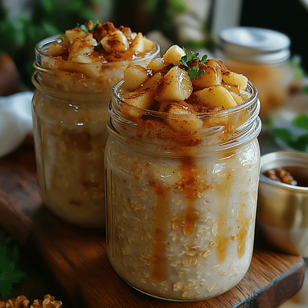In the fast-paced world we live in, finding time to prepare a nutritious breakfast can often feel overwhelming. Enter overnight oats—a simple, convenient solution that allows you to enjoy a wholesome meal without the morning rush. Overnight oats are not only easy to prepare, but they also offer a delightful way to incorporate a variety of flavors and nutrients into your diet. One particularly enticing recipe is Apple Pie Overnight Oats, which brings the comforting flavors of classic apple pie directly to your breakfast table.