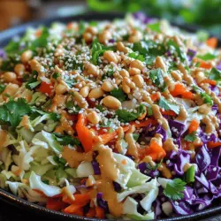 To craft the perfect Crunchy Cabbage Peanut Slaw, it’s essential to understand the ingredients that come together to create this delightful dish. Each component plays a vital role in enhancing the flavor, texture, and nutritional value of the slaw.