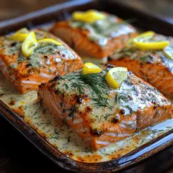 Zesty Lemon Dill Salmon Bake is a dish that beautifully marries the fresh flavors of citrus and herbs with the rich, buttery taste of salmon. This recipe is not only a feast for the taste buds but also a visual delight, showcasing vibrant colors and textures that can elevate any dining experience. The combination of zesty lemon, aromatic dill, and succulent salmon creates a harmony of tastes that is both refreshing and satisfying. As people increasingly seek out healthier and more flavorful meal options, dishes like this one have gained popularity for their ability to incorporate fresh ingredients while remaining simple to prepare.