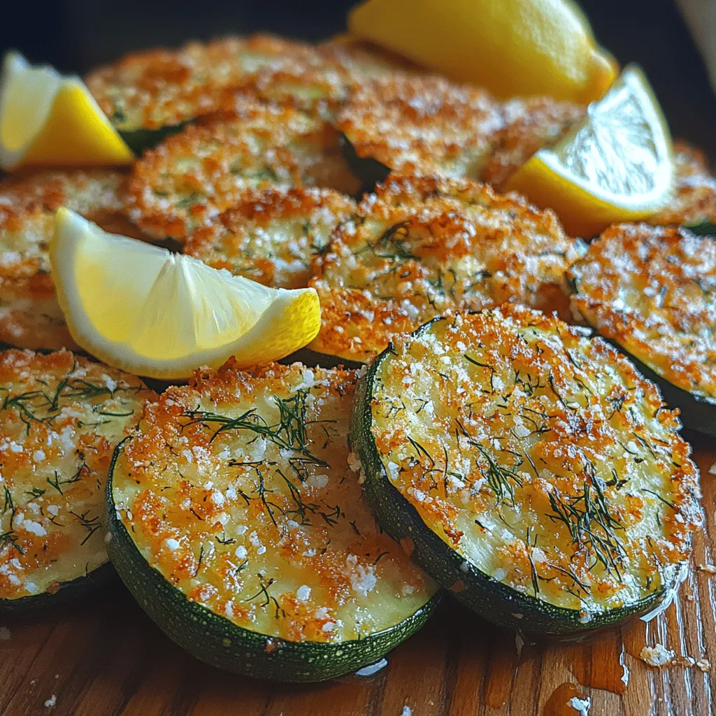 In the world of healthy snacking, Crunchy Lemon Dill Zucchini Slices stand out as a delightful option that combines flavor, texture, and nutrition. These baked zucchini slices are not only easy to prepare but also offer a burst of citrusy freshness paired with the aromatic notes of dill. Perfect as an appetizer, side dish, or a light snack, this recipe is a fantastic way to incorporate more vegetables into your diet while satisfying your cravings for something crunchy and savory.