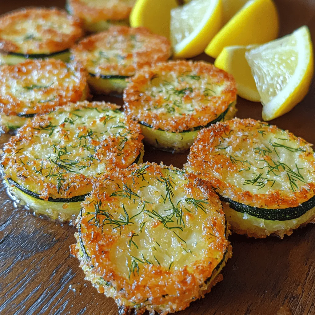 In the world of healthy snacking, Crunchy Lemon Dill Zucchini Slices stand out as a delightful option that combines flavor, texture, and nutrition. These baked zucchini slices are not only easy to prepare but also offer a burst of citrusy freshness paired with the aromatic notes of dill. Perfect as an appetizer, side dish, or a light snack, this recipe is a fantastic way to incorporate more vegetables into your diet while satisfying your cravings for something crunchy and savory.
