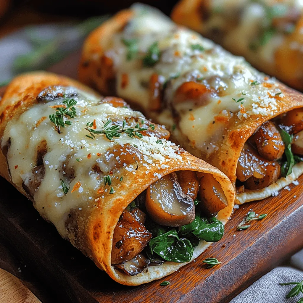 Wraps have surged in popularity over the years, becoming a go-to meal option for many due to their versatility and convenience. Whether enjoyed for lunch, dinner, or even as a snack, wraps can cater to a variety of tastes and dietary preferences. They are easily customizable, allowing home cooks to get creative with fillings, sauces, and toppings. Among the myriad of wrap recipes, Crispy Mushroom Melt Wraps stand out as a delightful choice, offering a perfect balance of flavors and textures that are sure to satisfy any palate.