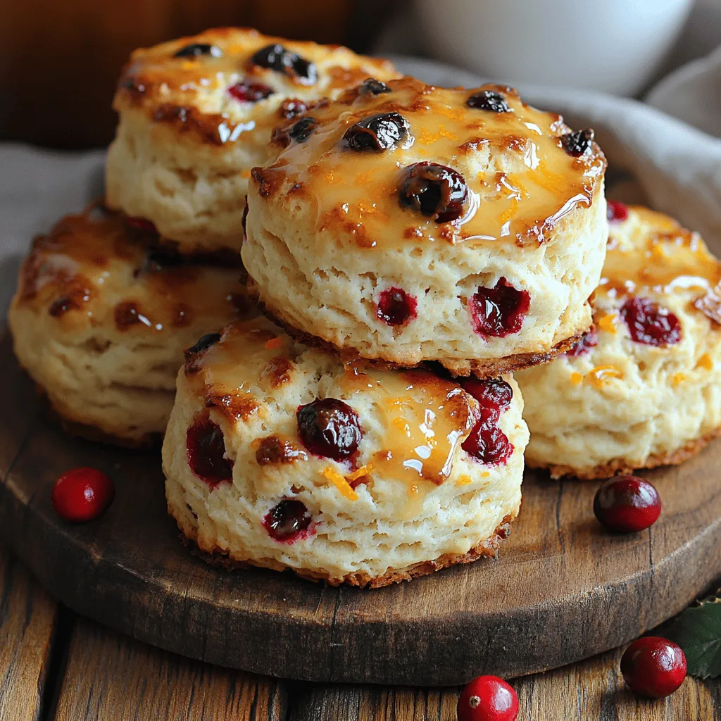 Scones are a beloved component of many breakfast and tea-time traditions, bringing warmth and comfort with every bite. Particularly in the realm of baked goods, Sweet Cranberry Orange Scones stand out as a delightful choice, combining the tartness of cranberries with the bright zest of oranges. These scones are not just a treat for the palate; they also embody a sense of celebration and togetherness, often gracing family gatherings, brunches, and festive occasions. The enticing aroma of freshly baked scones wafting through the kitchen can transform any ordinary day into a special one.