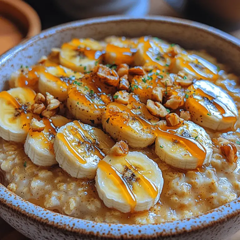 In recent years, oats have secured their place as one of the most beloved breakfast staples around the globe. With their versatility, nutritional benefits, and ability to keep you satiated throughout the morning, oats have become the go-to choice for health-conscious individuals and busy families alike. Among the myriad of ways to enjoy this wholesome grain, the Creamy Caramel Banana Oats recipe stands out as a particularly delightful and nutritious option.