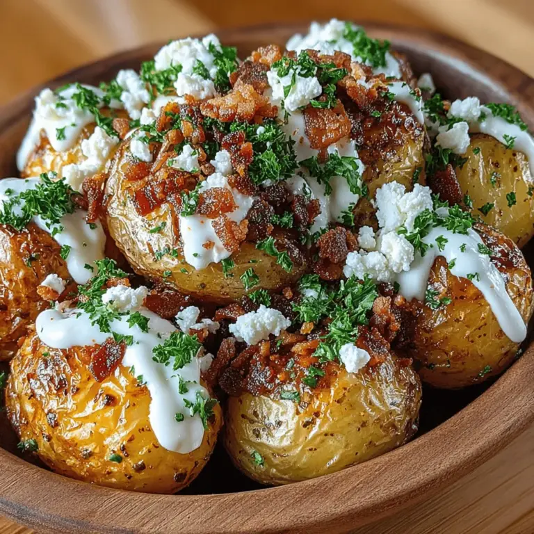 When it comes to side dishes that can elevate a meal, few can match the simplicity and versatility of roasted potatoes. Among the myriad of ways to prepare this beloved staple, Smoked Paprika Ranch Roasted Potatoes stand out as a vibrant and flavor-packed option. This dish combines the earthy richness of baby potatoes with the warm, smoky notes of paprika and the creamy tang of ranch dressing, creating a side that appeals to both comfort food lovers and gourmet enthusiasts alike.