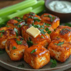 Crispy Vegan Buffalo Bites have emerged as a standout dish for those seeking a delicious yet healthier alternative to traditional chicken wings. With their bold flavors and satisfying crunch, these plant-based bites offer a guilt-free way to indulge in the beloved buffalo wing experience. As plant-based diets gain popularity due to their health benefits and ethical considerations, recipes like Crispy Vegan Buffalo Bites cater not only to vegans and vegetarians but also to meat-eaters looking for flavorful snack options. Whether you’re hosting a party, gearing up for game day, or simply craving a savory snack, these buffalo bites are sure to impress.