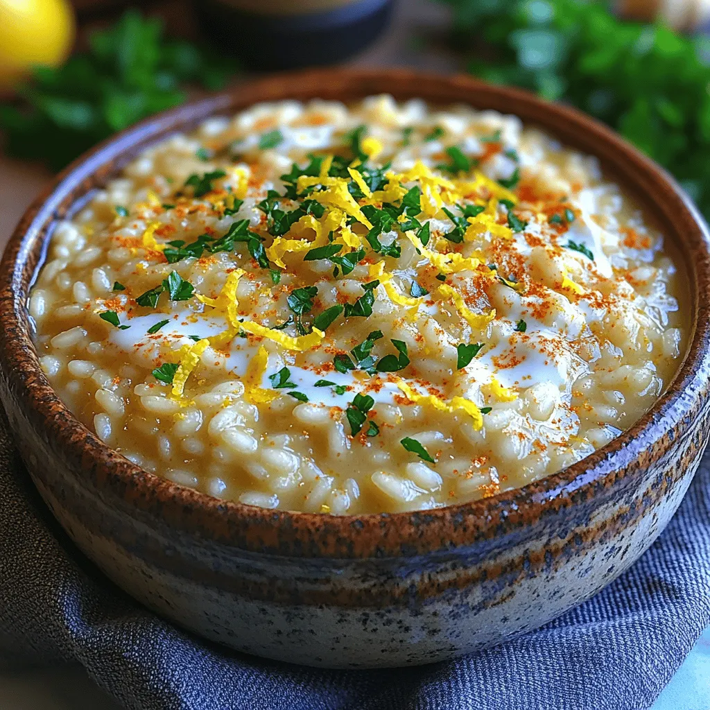 Creating the perfect Zesty Creamy Lemon Garlic Risotto is a rewarding experience that combines technique and flavor. Follow these detailed steps to ensure your risotto turns out creamy and bursting with citrusy goodness.