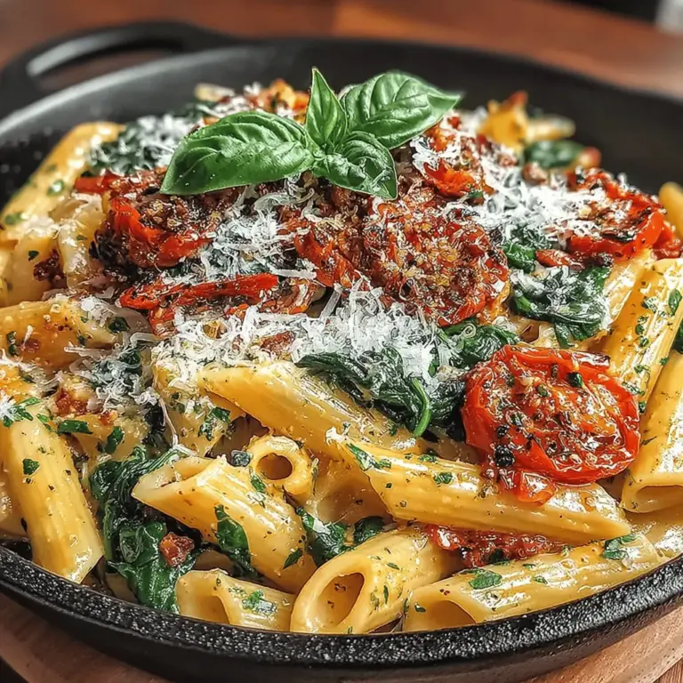 When it comes to pasta dishes that are both flavorful and nutritious, roasted red pepper and spinach pasta takes center stage. This delightful meal combines the rich, smoky sweetness of roasted red peppers with the fresh, vibrant taste of spinach, all enveloped in a creamy sauce that makes for a satisfying culinary experience. Whether you’re preparing a weeknight dinner or hosting a gathering with friends, this dish is sure to impress with its colorful ingredients and robust flavors.