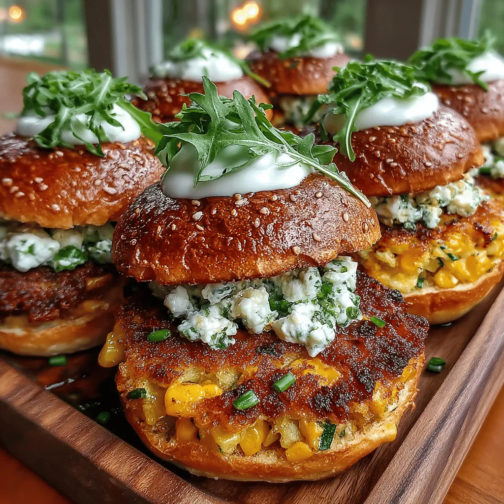 If you're seeking a delightful and nutritious dish to elevate your culinary repertoire, look no further than zucchini corn and feta fritter sliders. These scrumptious sliders combine the freshness of garden vegetables with the tangy flavor of feta cheese, creating a mouthwatering treat that appeals to both adults and children alike. With their crispy exterior and tender, flavorful interior, these fritters are perfect as appetizers, snacks, or even a light meal.