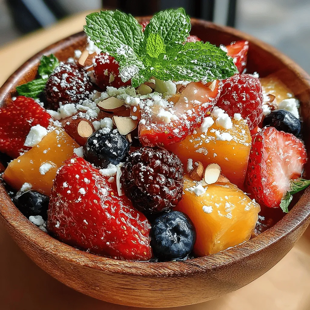 As summer approaches and the sun shines brighter, there’s nothing quite like a vibrant, fresh salad to celebrate the season. Enter the Peach Berry Bliss Salad—a delightful combination of ripe peaches and a medley of berries that not only tantalizes the taste buds but also offers a refreshing burst of flavor. This salad is perfect for picnics, barbecues, or as a light lunch option when the heat of the day calls for something cool and satisfying.