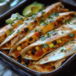 Quesadillas have long been a beloved staple in kitchens across the globe, celebrated for their incredible versatility and ease of preparation. Whether you're a busy parent looking for a quick weeknight dinner or a culinary enthusiast eager to experiment with flavors, quesadillas offer endless possibilities. From classic cheese and bean combinations to more adventurous fillings, this dish adapts effortlessly to suit any palate. In this article, we will explore a unique twist on the traditional quesadilla: the Cheesy Salsa Chicken Quesadilla Bake.
